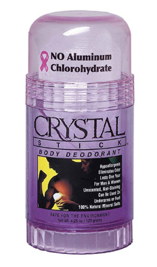 Crystal Deodorant:  100% Natural